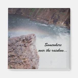 Über den Regenbogen Magnet