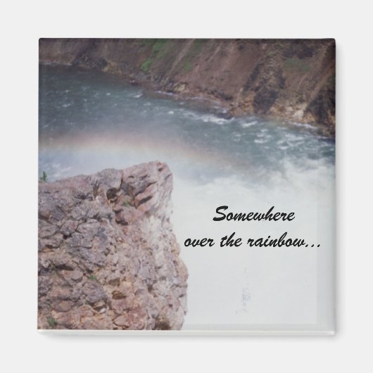 Über den Regenbogen Magnet (Vorne)