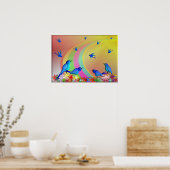 Über den Regenbogen......Poster Poster (Küche)