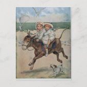 Über den Sand Postkarte (Vorderseite)