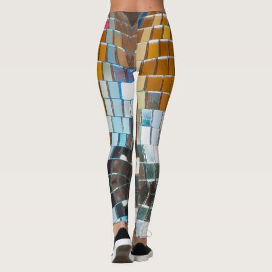 Über den Spitzendisco-Ball-Leggings! Leggings (Rückseite)