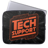 Über den technischen Support hinaus Laptopschutzhülle (Vorderseite)