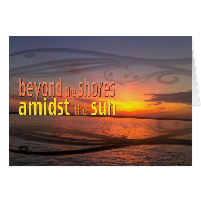 Über den Ufern hinaus (Vorderseite (Horizontal))