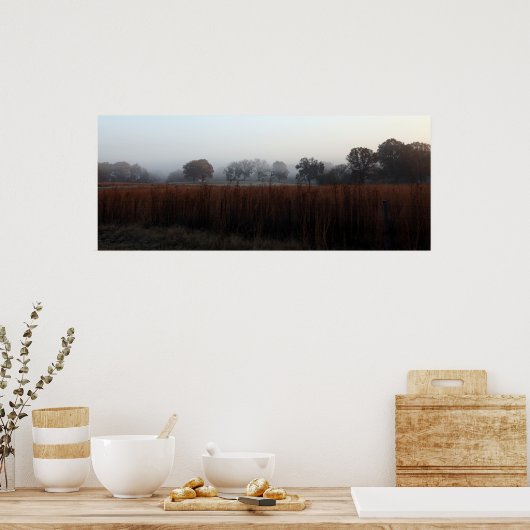 Über den Weg Poster (Küche)