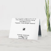 Über den Wellen Karte (Rückseite)