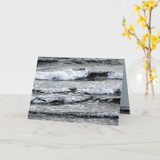 Über den Wellen Karte (Gelbe Blume)