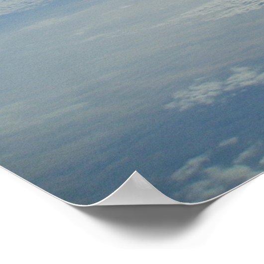 Über den Wolken 1 Poster (Ecke)