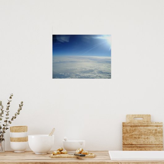 Über den Wolken 1 Poster (Küche)