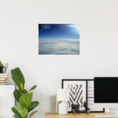 Über den Wolken 1 Poster (Heimbüro)