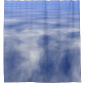 Über den Wolken Duschvorhang (Vorderseite)