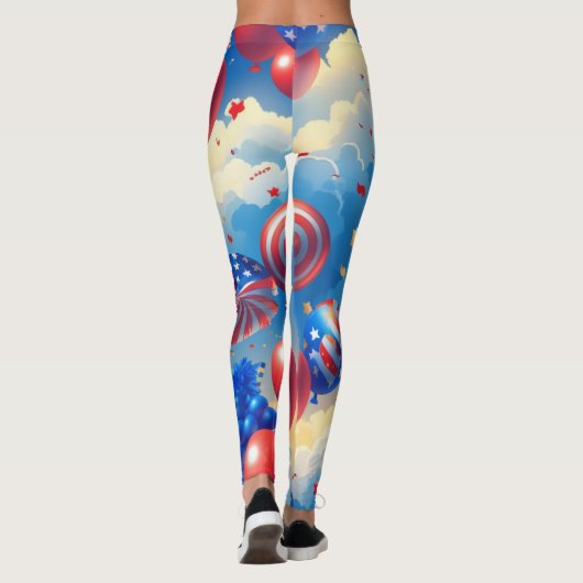 Über den Wolken Leggings (Rückseite)