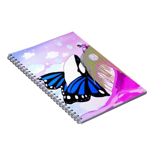 Über den Wolken Notizblock (Rechte Seite)