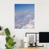 über den Wolken Poster (Heimbüro)
