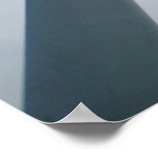 Über den Wolken Poster (Ecke)