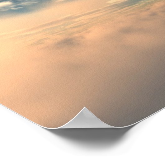 Über den Wolken Poster (Ecke)