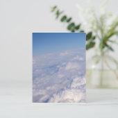 über den Wolken Postkarte (Stehend Vorderseite)