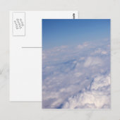 über den Wolken Postkarte (Vorne/Hinten)