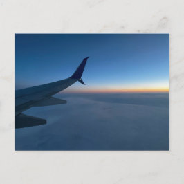 Über den Wolken Postkarte
