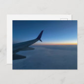 Über den Wolken Postkarte (Vorne/Hinten)