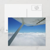 Über den Wolken Postkarte (Vorne/Hinten)