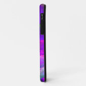 Über den Wolken rosa Lila Abstrakte Kunst Case-Mate iPhone Hülle (Hinten/Links)