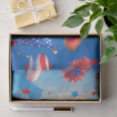 Über den Wolken Seidenpapier (Geschenk)