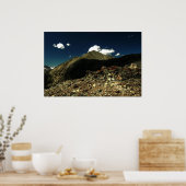 Über den Ziegen Poster (Küche)