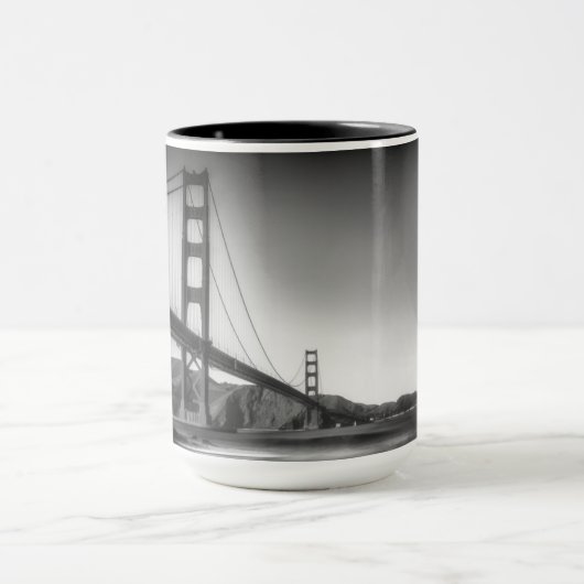 Über der Bucht Golden gate bridge San Francisco Tasse (Zentrum)