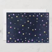 Über der Elephant Babydusche Danke Karte (Rückseite)