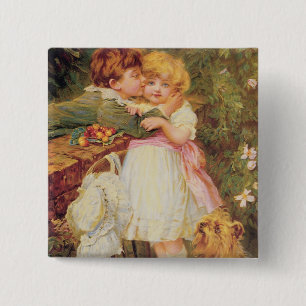 Über der Garten-Wand Button