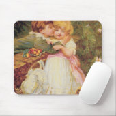 Über der Garten-Wand Mousepad (Mit Mouse)