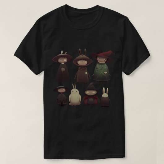 Über der Gartenmauer (4) T-Shirt (Design vorne)