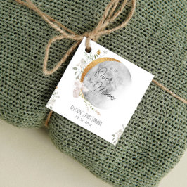 Über der geschlechtsneutralen Babydusche des Monde Geschenkanhänger