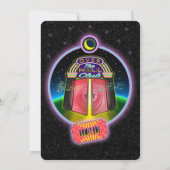 Über der Hill Club-Party Einladung (Rückseite)