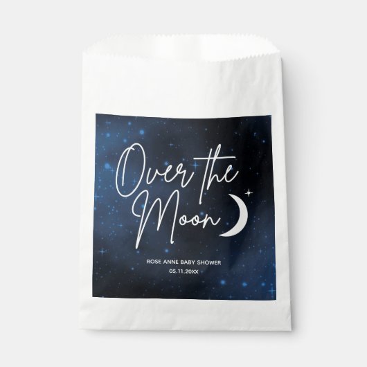 Über der Himmelsschülerdusche Geschenktütchen (Vorderseite)