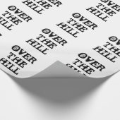 Über der Hügel-Geschenk-Verpackung Geschenkpapier (Ecke)