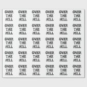 Über der Hügel-Geschenk-Verpackung Geschenkpapier (Flach)