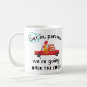 Über der Kante Kaffeetasse (Links)