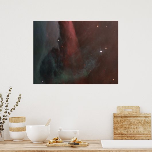 Über der Kante Poster (Küche)