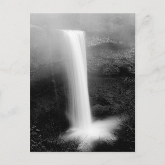 Über der Kante Postkarte (Vorderseite)