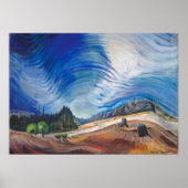 Über der Kiesgrube | Emily Carr | Poster (Vorne)