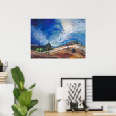 Über der Kiesgrube | Emily Carr | Poster (Heimbüro)
