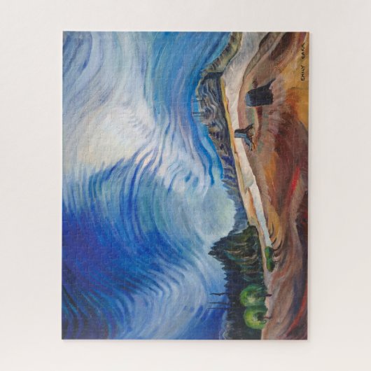 Über der Kiesgrube | Emily Carr | Puzzle (Vertikal)