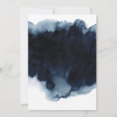 Über der Mond Baby Duschkabine Mommy oder Daddy Ga Einladung (Rückseite)