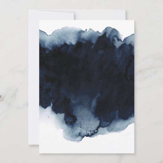 Über der Mond Baby Duschkabine Mommy oder Daddy Ga Einladung (Rückseite)