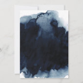 Über der Mond-Babydusche Einladung (Rückseite)