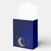 Über der Mond Babydusche Geschenkschachtel (Geöffnet)