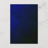 Über der Mond Babydusche Hinweiskarte (Rückseite)