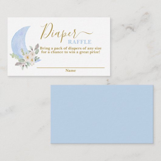 Über der Mondschlaucherkarte Begleitkarte (Vorne/Hinten)