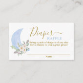 Über der Mondschlaucherkarte Begleitkarte (Vorderseite)